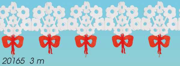 Flower Bouquet Garland 19 x 24 cm, 3 m